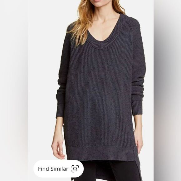 Free People Sunday scoop neck pullover sweater - Picture 2 of 8